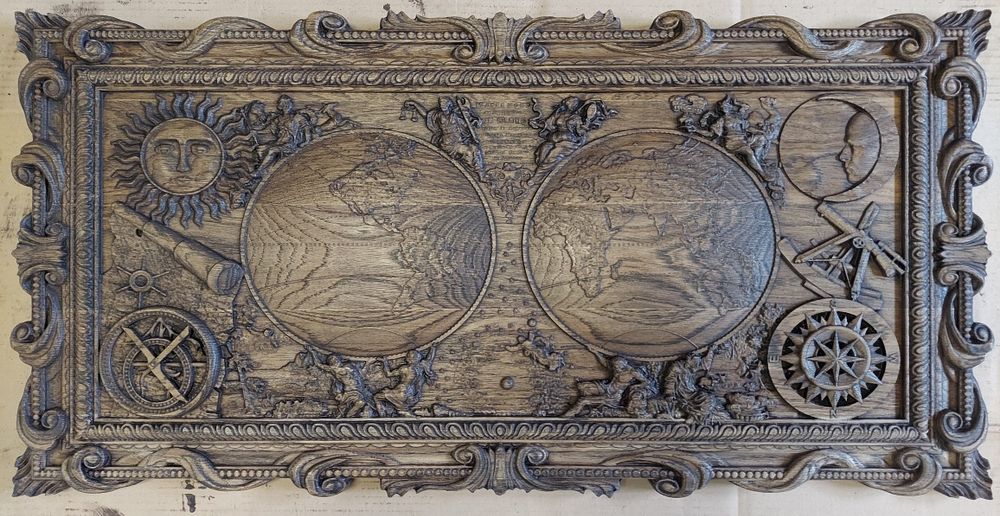 Картина панно з дерева