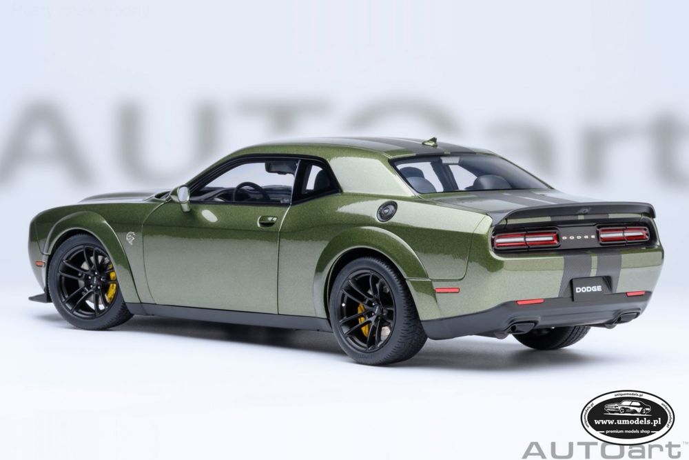 AUTOart Dodge Challenger SRT Jailbreak 2022 F8 Green 1/18