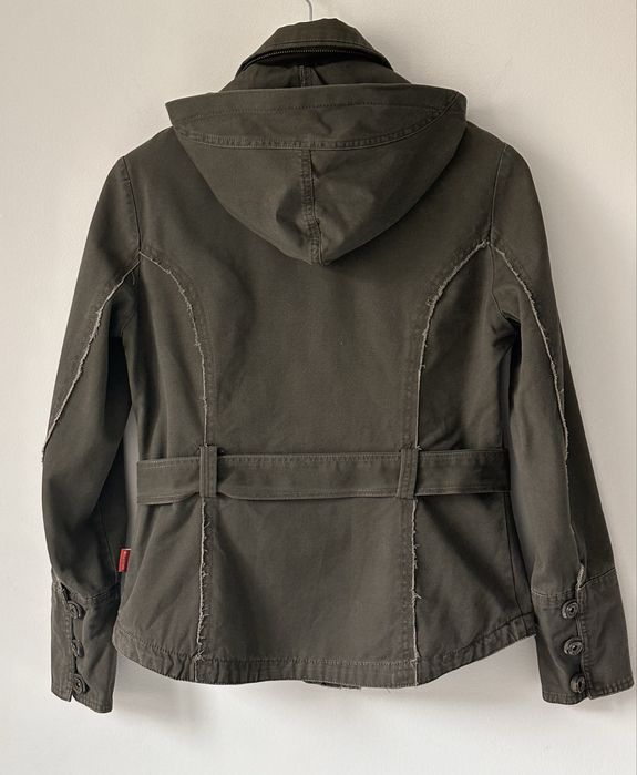 Kurtka damska wiosenna jeans denim REBEL