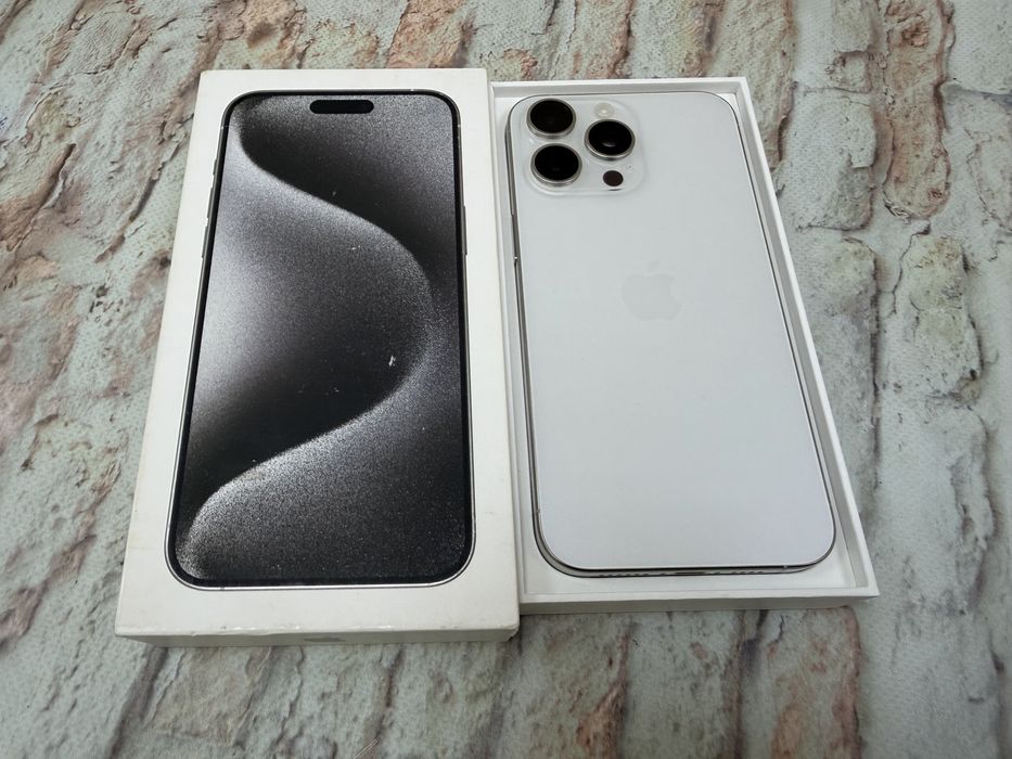 Iphone 15 Pro Max 512Gb neverlock White Titanium 880$