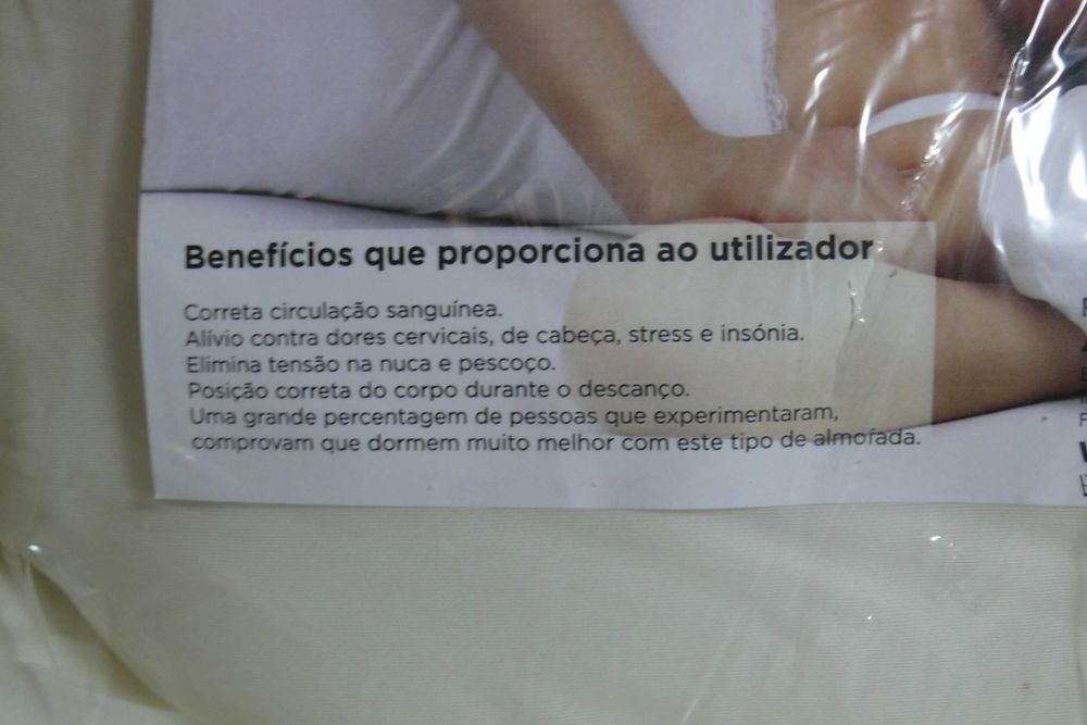 Almofada Viscoelástica Anti-Alérgica Jobitex 45 x 60cm