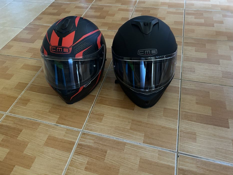 Capacete CMS mota