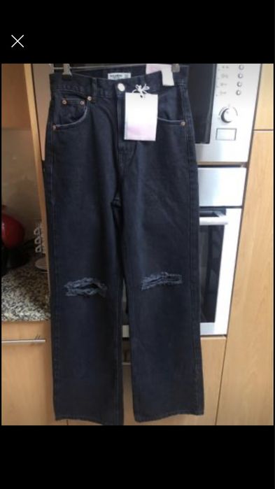 Jeans pull&bear preta