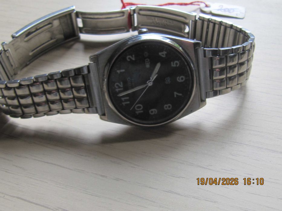 Seiko kwarcowy zegarek męski