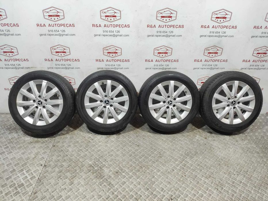 Conjunto Jantes R16 Mercedes Benz Classe A W176 Original