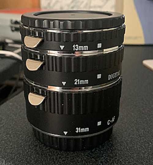 Canon-zestaw pierścieni posrednich do macrofotografii