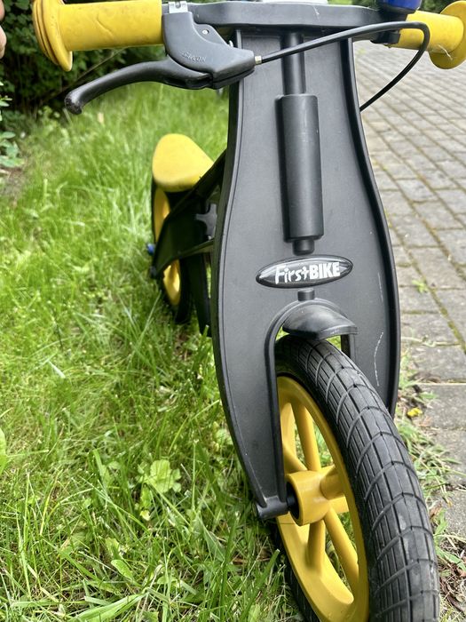 Rowerek biegowy First Bike Limited Black - z dodatkowym obniżeniem