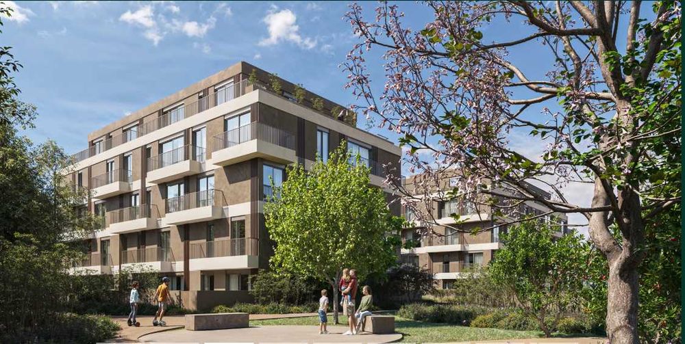 Apartamento T2 em planta