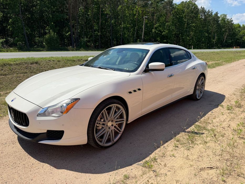 Maserati Quattroporte MASERATI QUATTROPORTE 3.8 bezy wypadkowy
