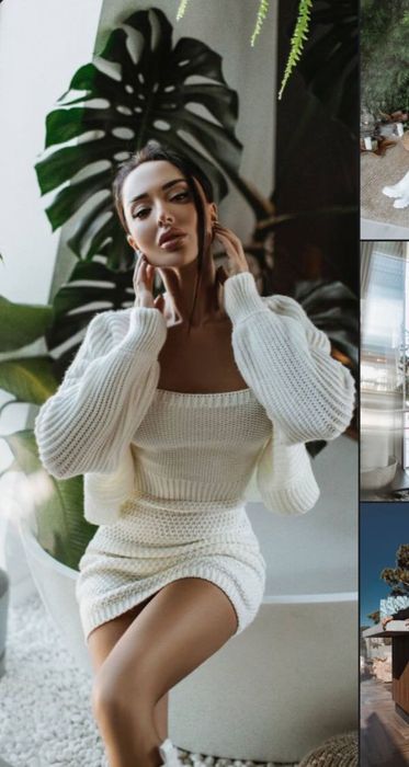 Платье/ сукня жіноча вʼязана Ліор