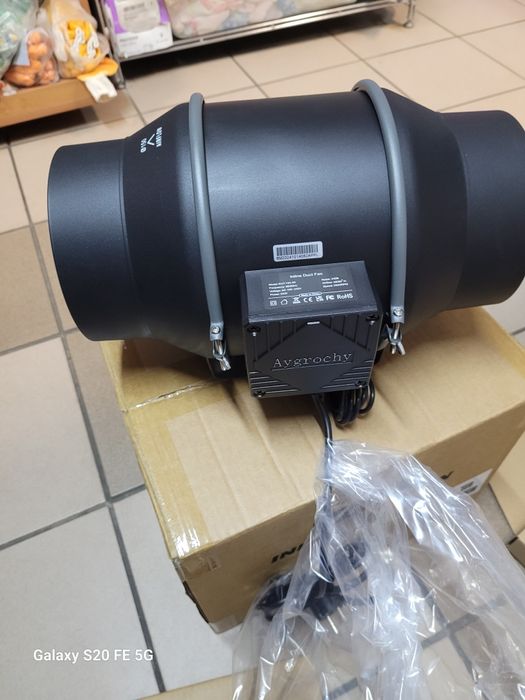 Wentylator rurowy Aygrochy 150mm 688m³/h, 3000rpm