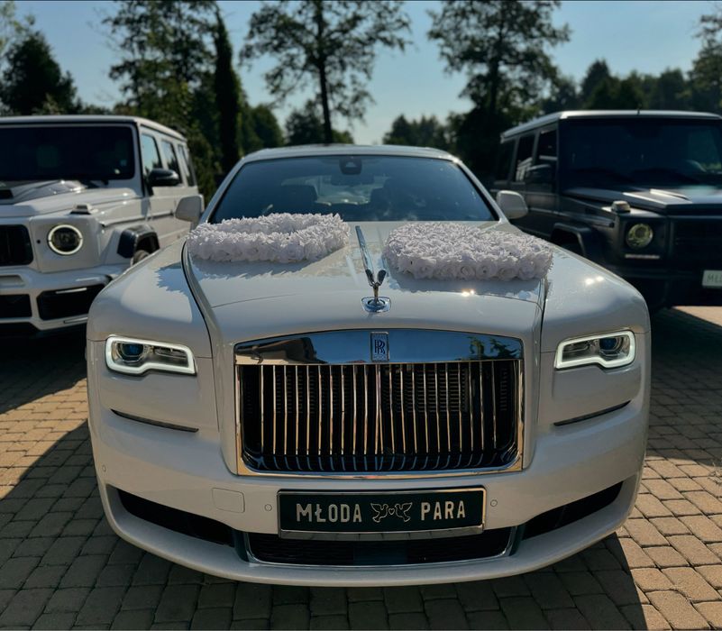 Auta do Ślubu na Wesele Rolls Royce  Cała Polska