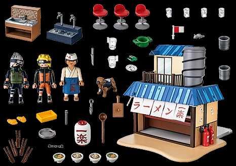 Naruto restaurante de ramen Playmobil NOVO