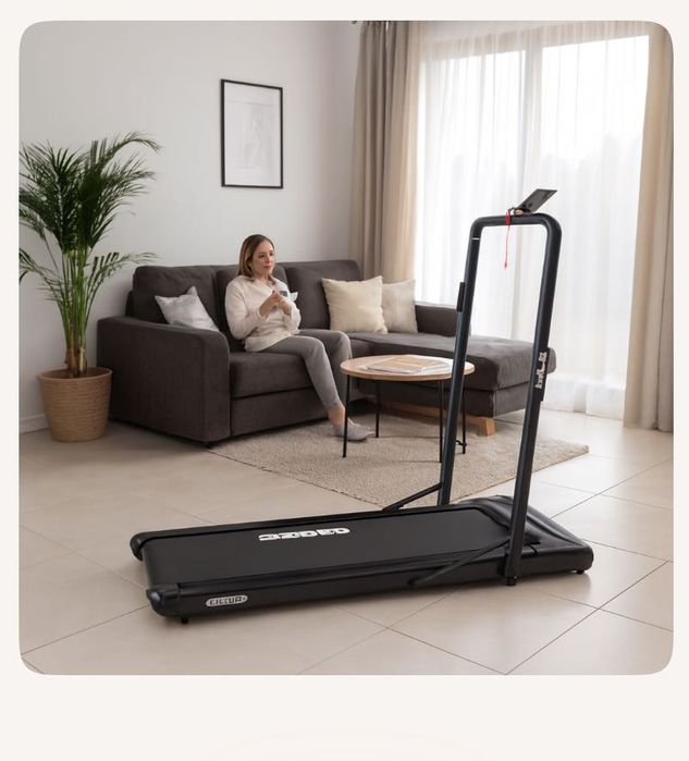 Bieżnia Elektryczna Domowa Składana Pod Łóżko 1-12km/h Okazja FV
