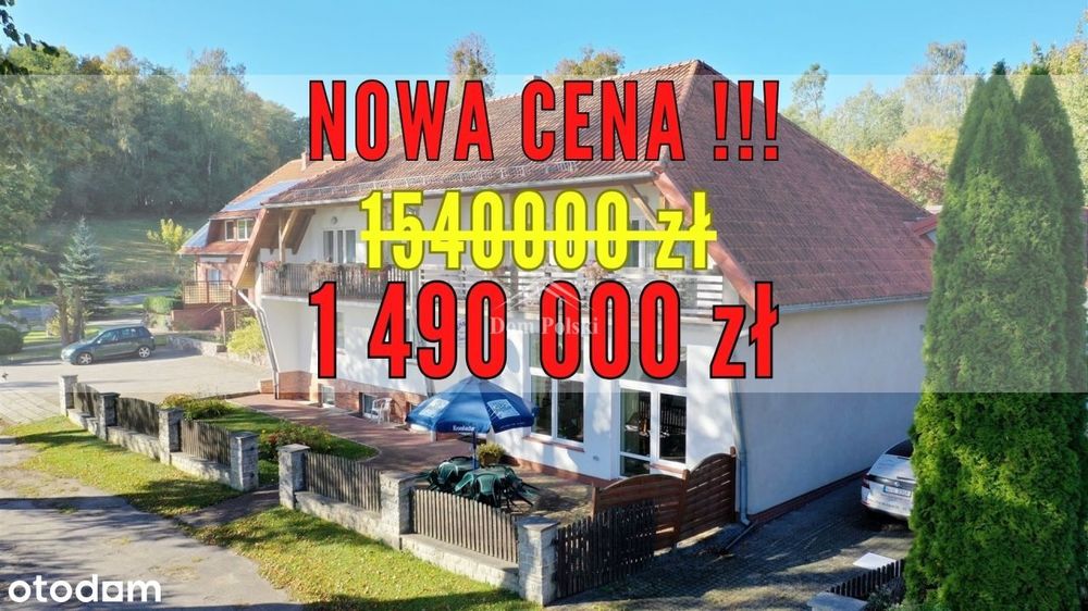 Dom-pensjonat 503 m2 nad Jeziorem Dobskim :)