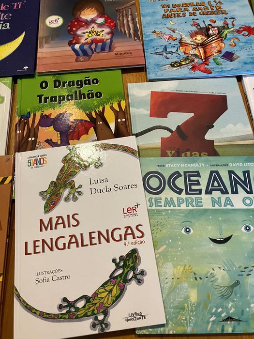 Livros infantis - preço variável (3,5 a 7€) - ver descrição