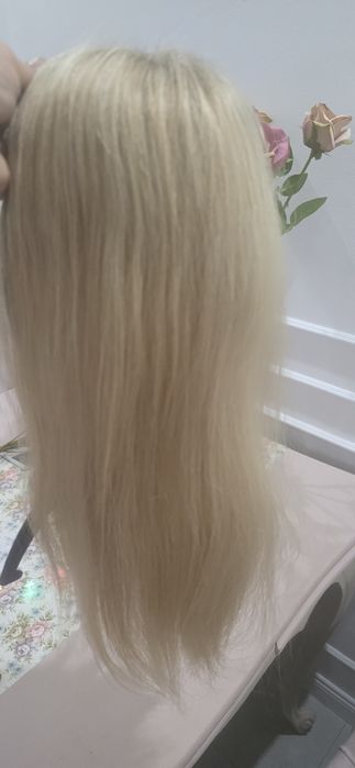 Topper naturalny hairlux Lata 45 cm