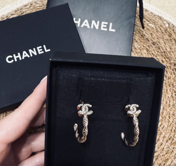 Сережки CHANEL оригінал