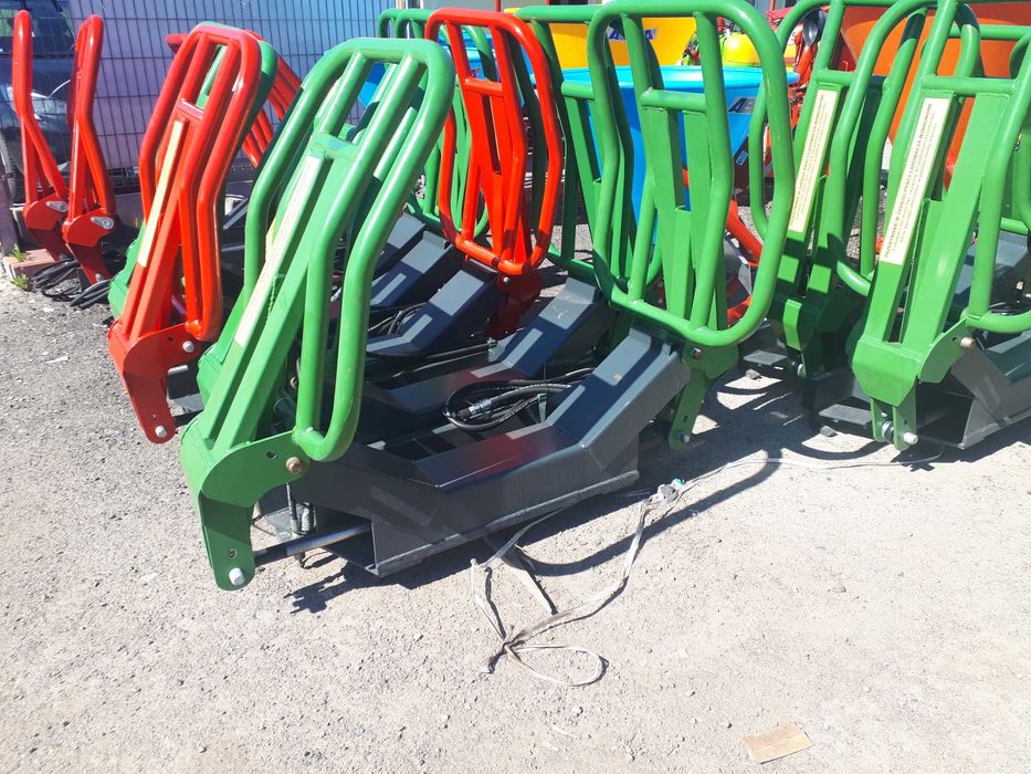 Chwytak do bel balotów sianokiszonki ROL-STEEL 1 siłownik euroramka