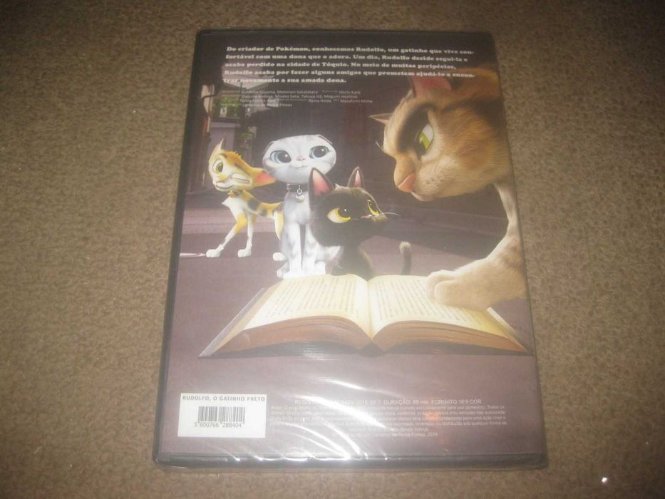 DVD "Rudolfo o Gatinho Preto" Selado!