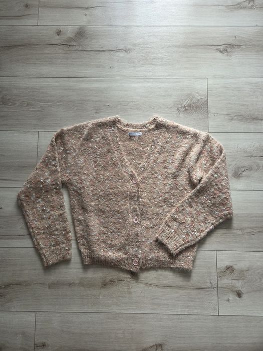 Różowy sweter kardigan reserved XS 158