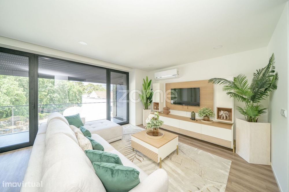 Apartamento T2 duplex novo com elevador e garagem em Ponte de Lima