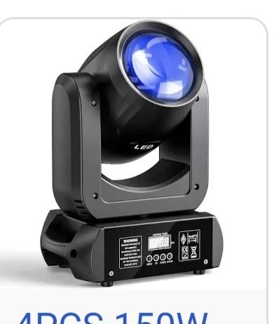 Lentes para robôs de iluminação sem sei bem qual é a marca