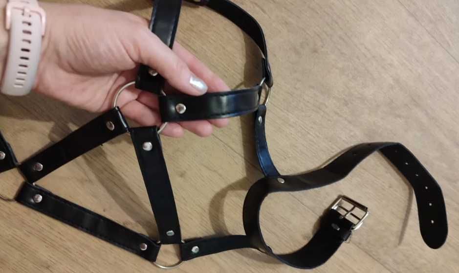 Harnes uprząż damska Stanik z pasków