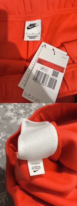 Штани Nike Tech Fleece Orange Dv0538-696 (Оригінал) Нові
