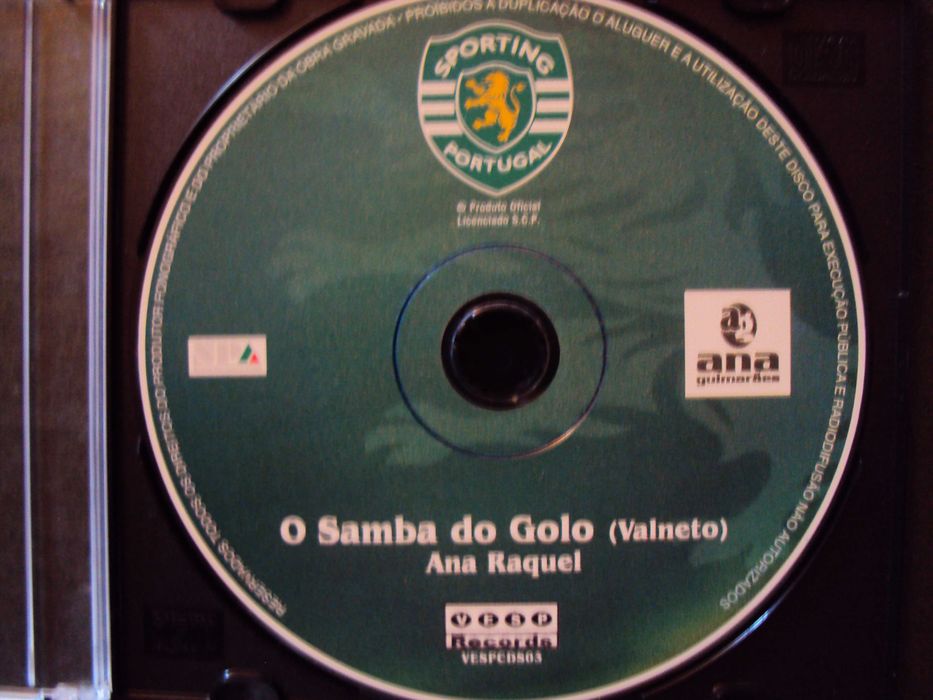 Vendo cd com música dedicada a Mário Jardel