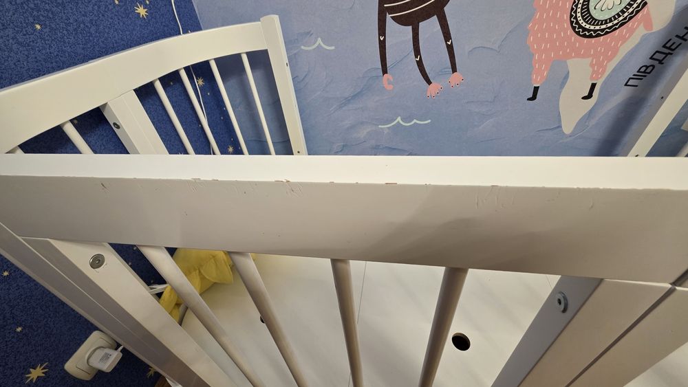 Дитяче ліжечко-трансформер Piccolino Sweet Dreams