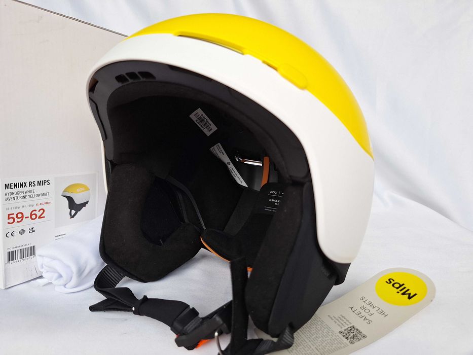 Kask narciarski POC Meninx RS Mips Aventurine Yellow XL/XXL 59-62cm