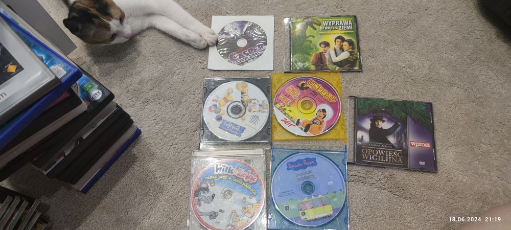 Płyty CD młodzieżowe filmy i bajki