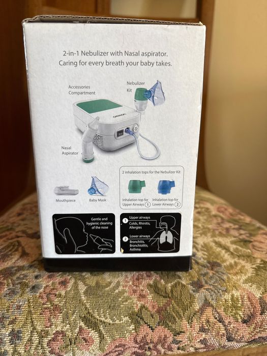 Nebulizador e aspirador nasal