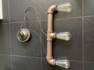 Candeeiro estilo industrial