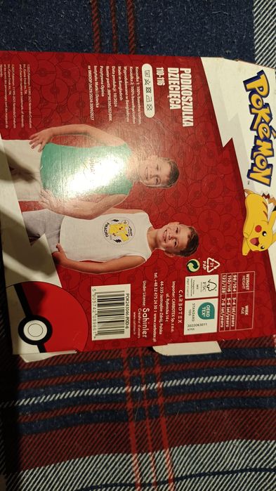 Koszulki chłopięce pokemon 2 sztuki