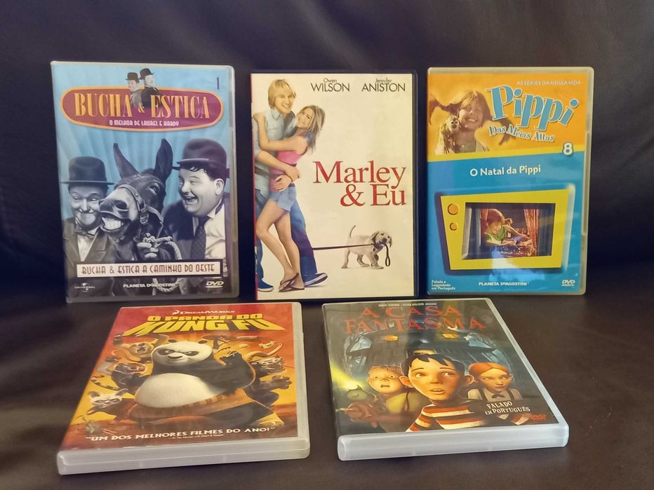 DVD - filmes clássicos e infantis