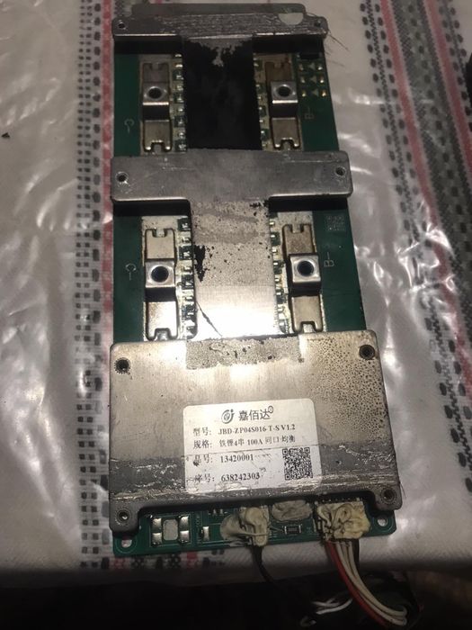 Продам BMS s4 12v снята с нового акумулятора