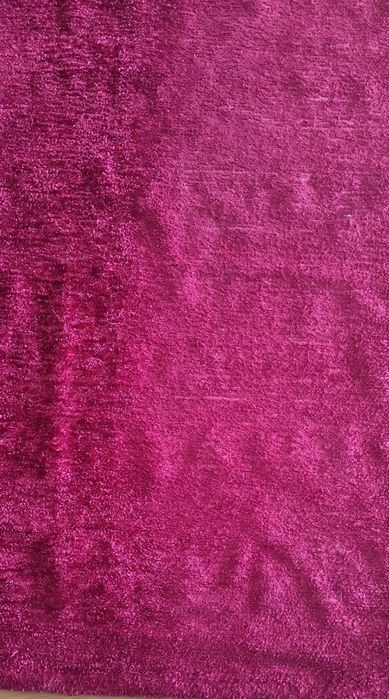 Tapete de pelo rosa fucsia