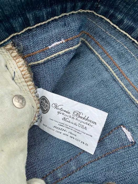Spodnie damskie bootcut jeans Victoria Beckham Rock Republic Y2k missm
