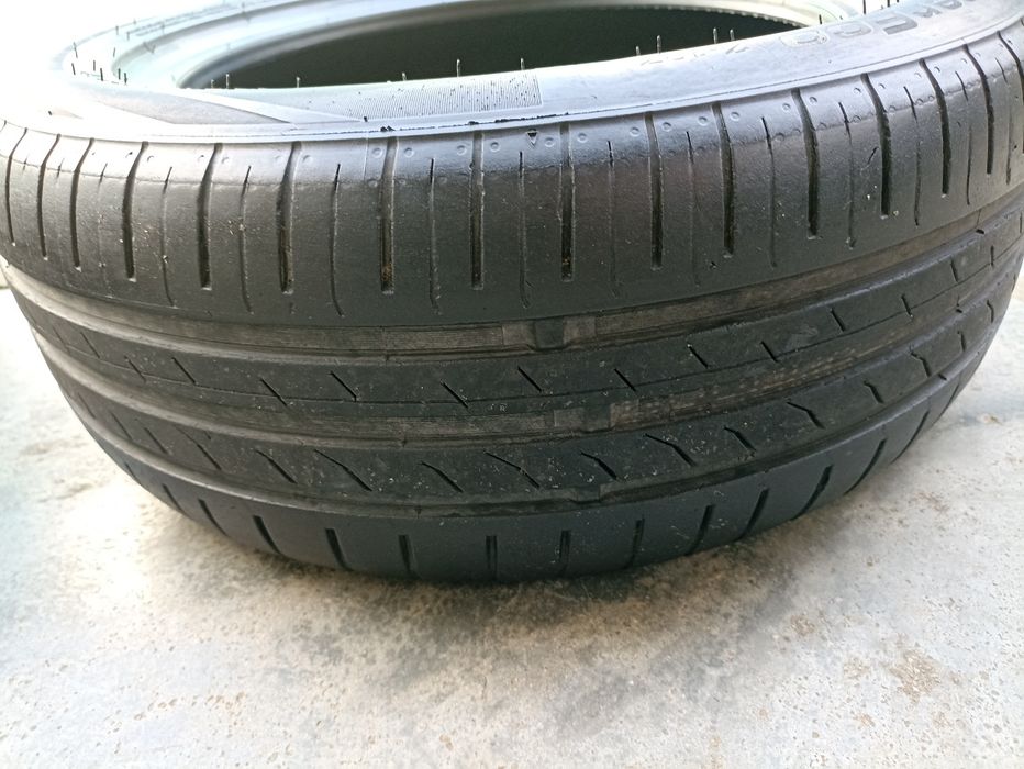 Par de pneus usados 185/55/14
