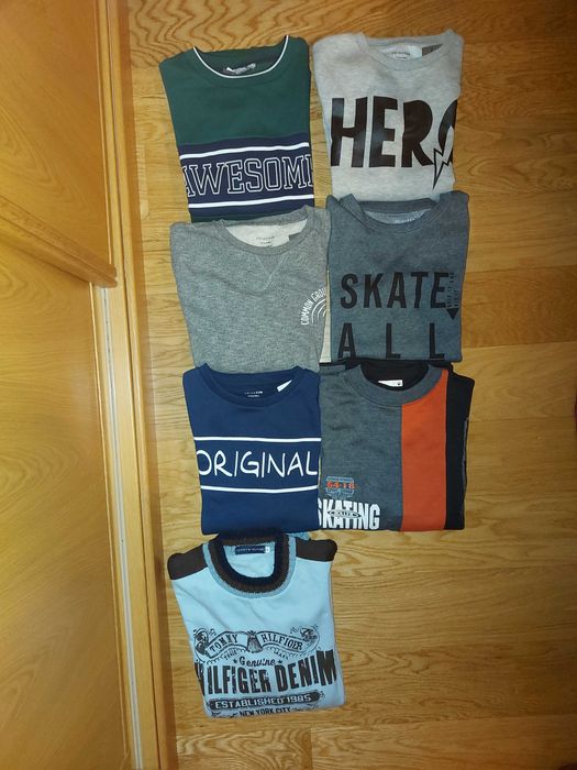 Sweats novas 12-13anos, 13-14 anos