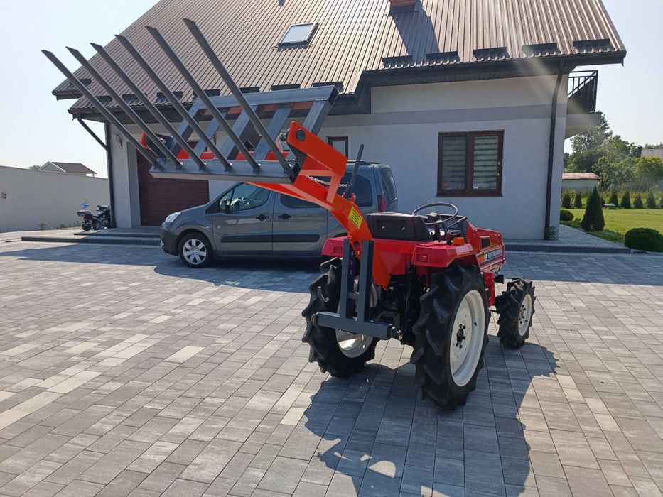 Szufla Widły Linka Ładowacz na TYł Do Mini Ciągników Dowóz