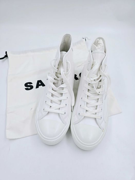 SANDRO  tenisówki białe unisex  sneakersy R.44  SA57U