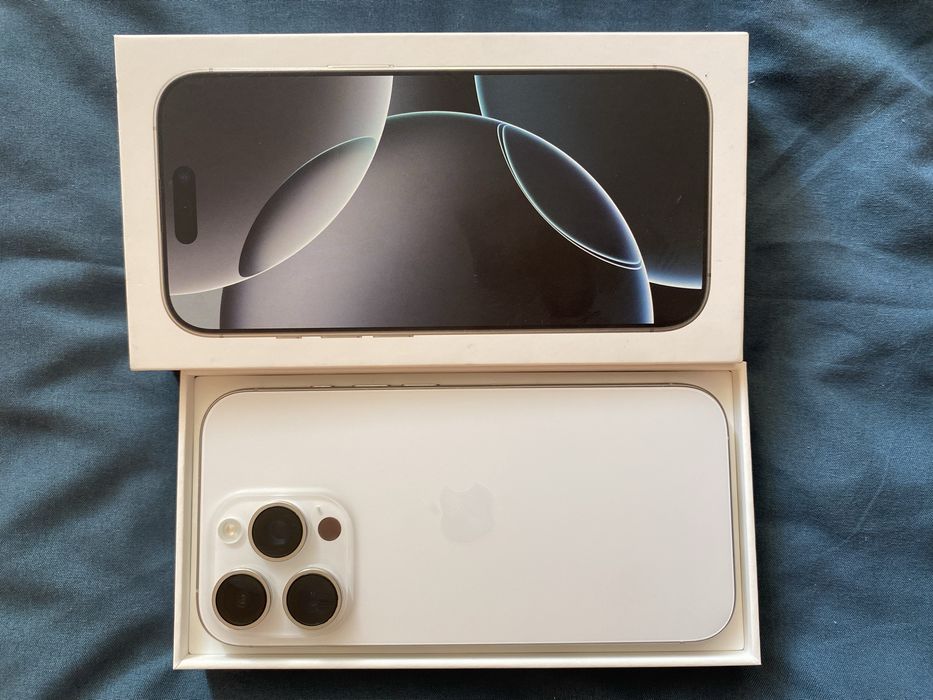 Iphone 16 pro 128 gb офіційний  white titanium