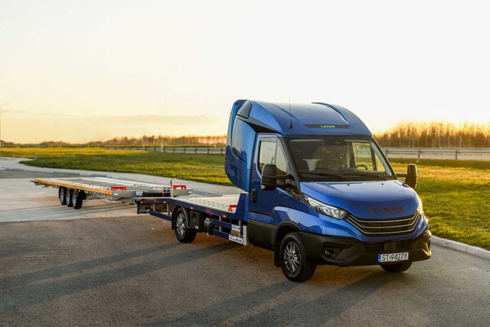 Pomoc drogowa Holowanie Autolaweta Transport Aut  Polska