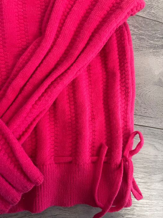 Półgolf sweter różowy rozmiar M ciepły na zimę