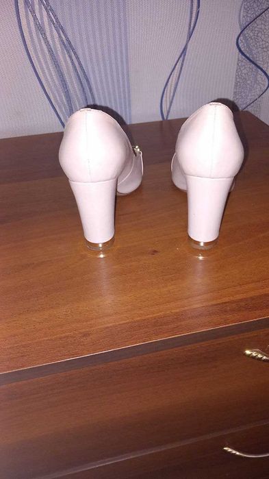 Туфли Nadi Bella, классика (открытый носок) женские на каблуке, кожа