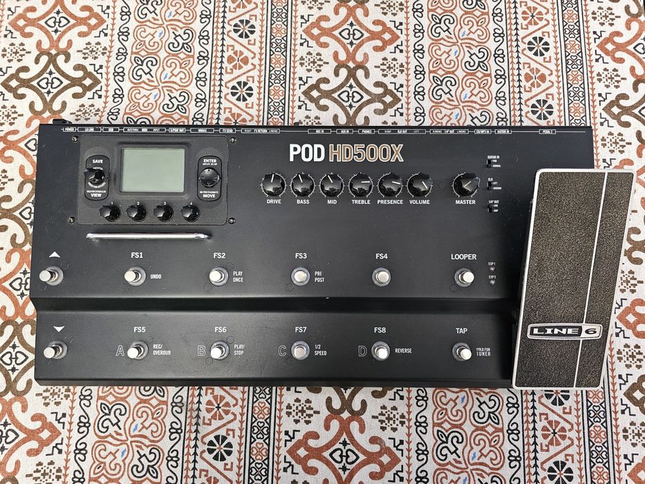 Line 6 pod hd500x гітарний процессор