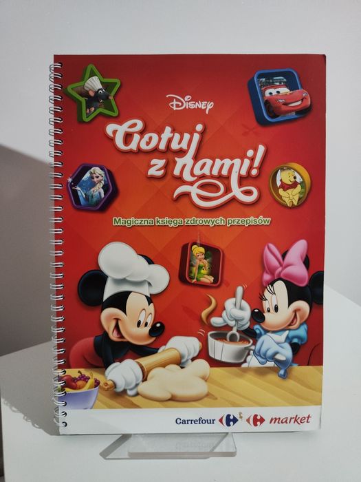 Disney Gotuj z nami Magiczna księga zdrowych przepisów